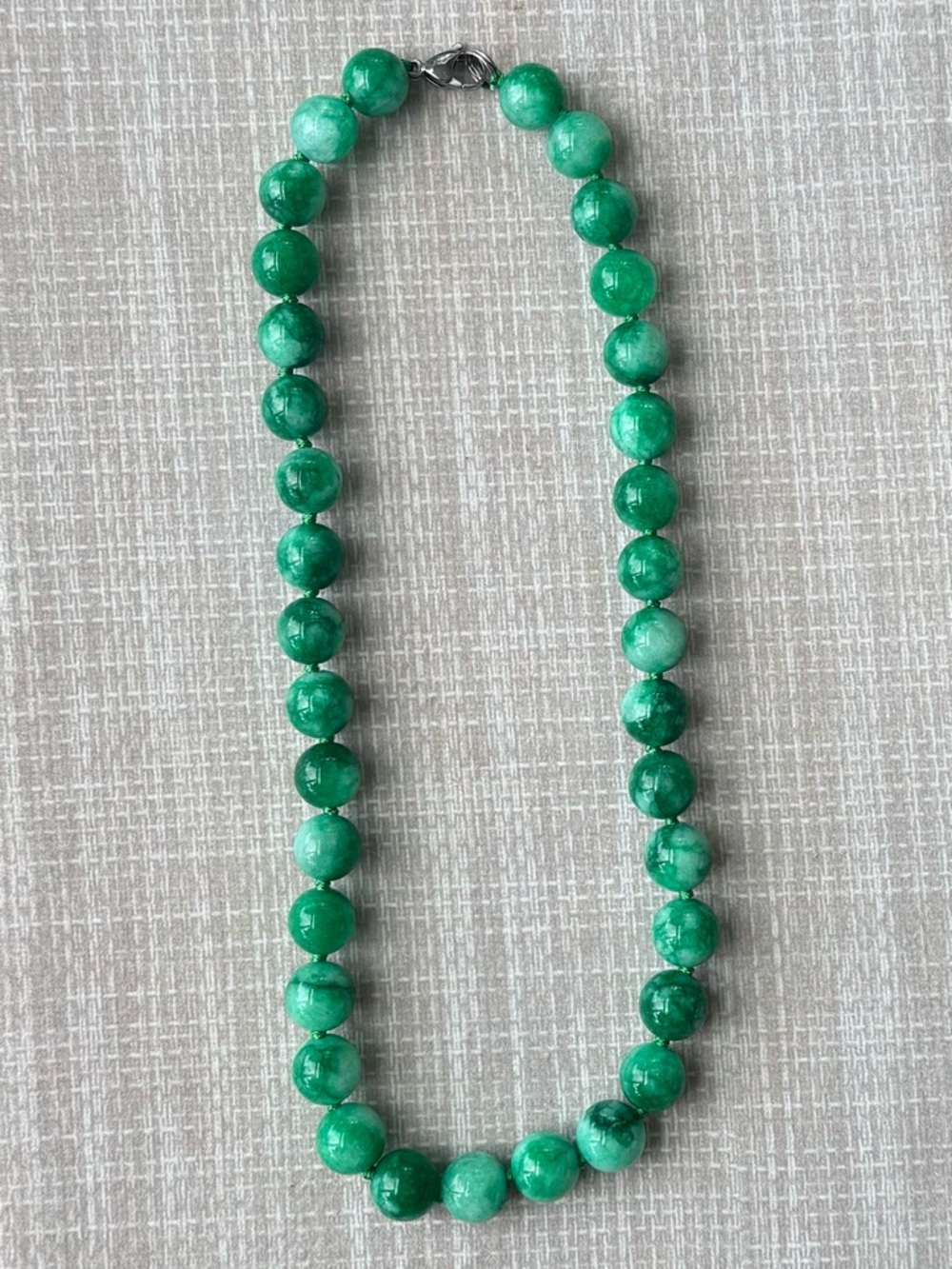 NWOT Tuckernuck Green Jade Necklace